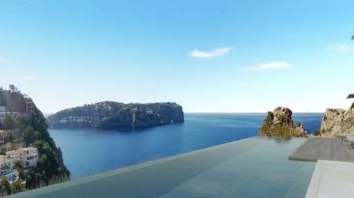 New luxury house on sea front cliff for sale New luxury house on sea front cliff for sale